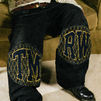 "THE HEAT" DOUBLE-WAISTED DENIM