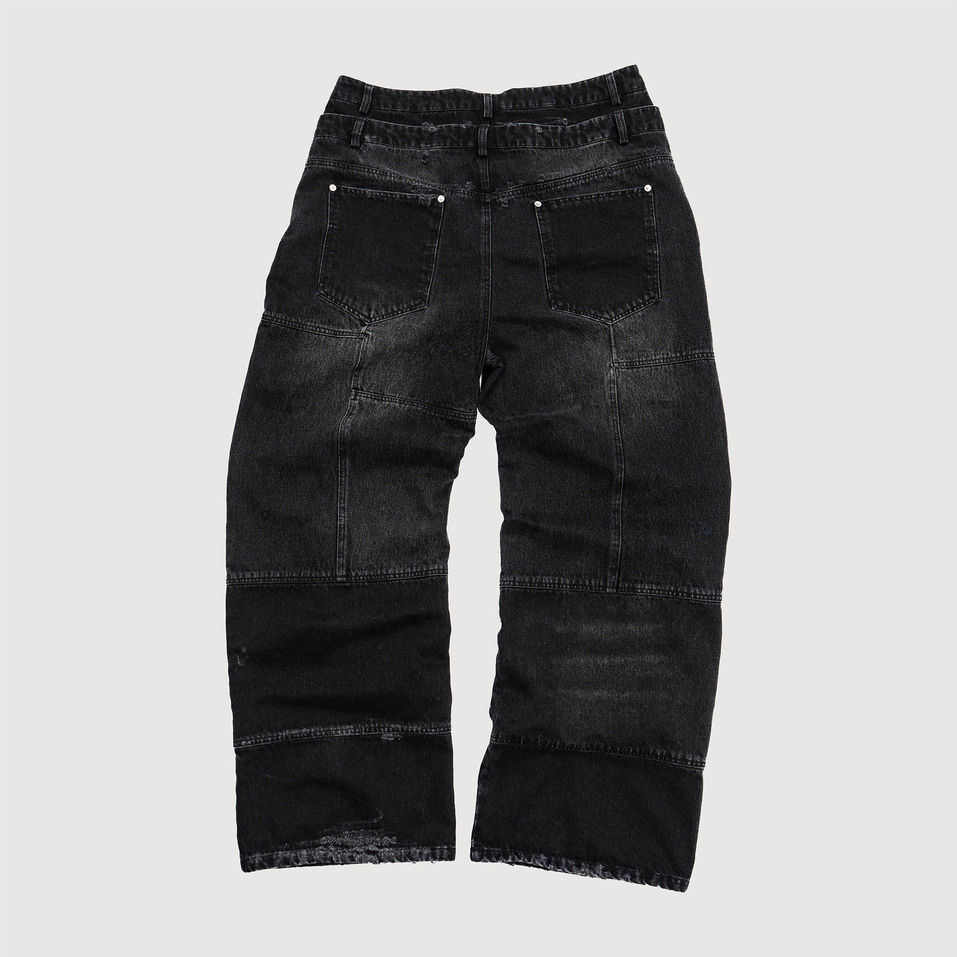 "THE HEAT" DOUBLE-WAISTED DENIM