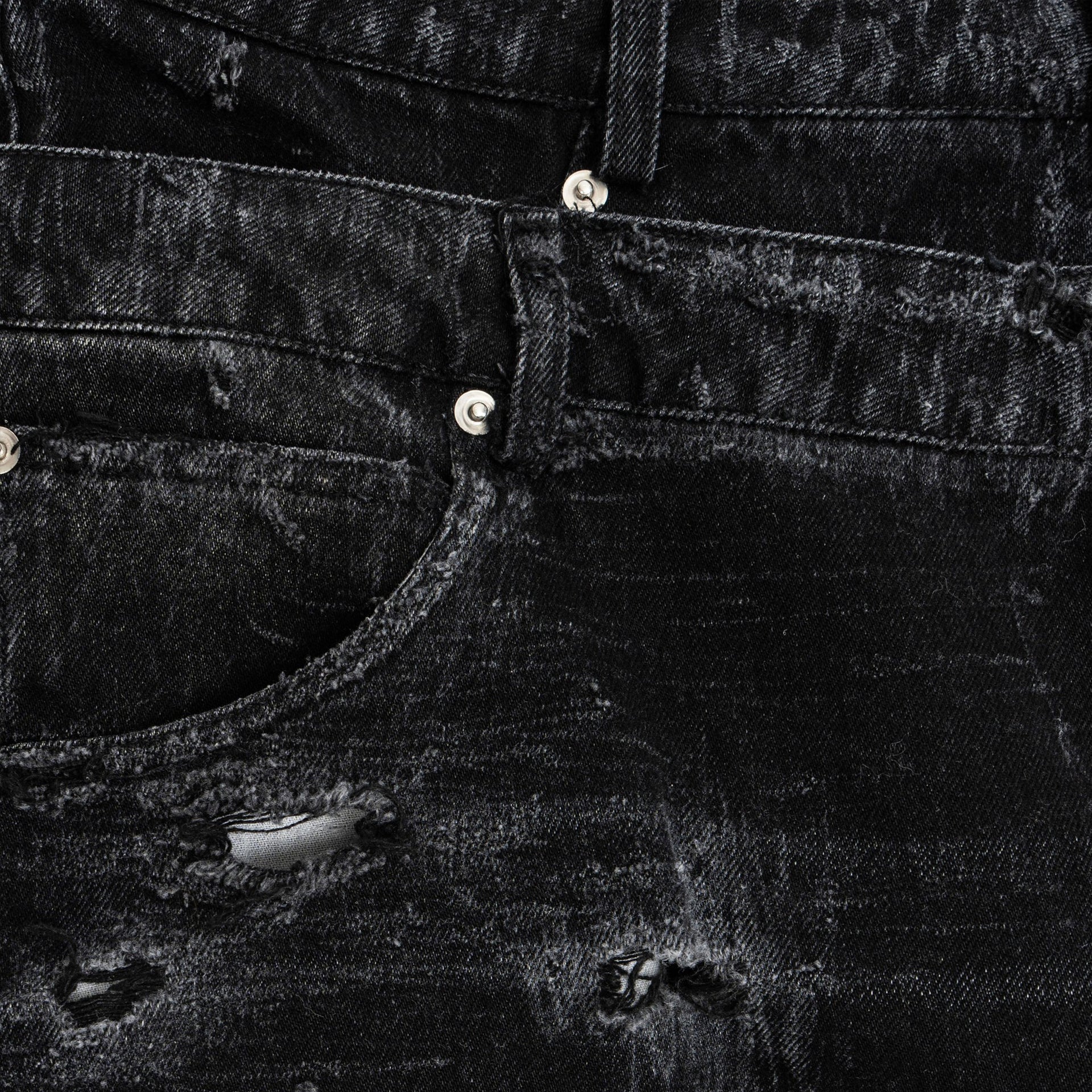 "THE HEAT" DOUBLE-WAISTED DENIM