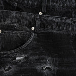 DOUBLE-WAISTED DENIM detail 2