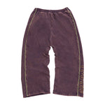 WIDE LEG SWEATPANTS back