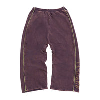 WIDE LEG SWEATPANTS back