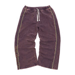 WIDE LEG SWEATPANTS front