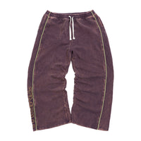 WIDE LEG SWEATPANTS front